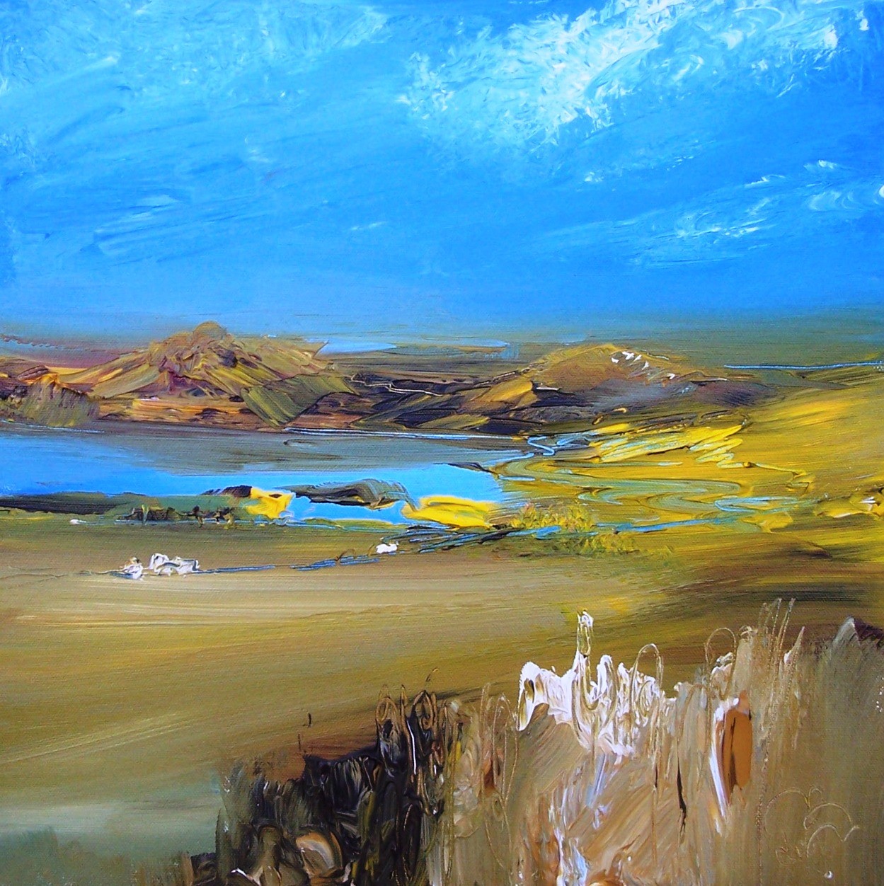 'Looking towards the Loch' by artist Rosanne Barr